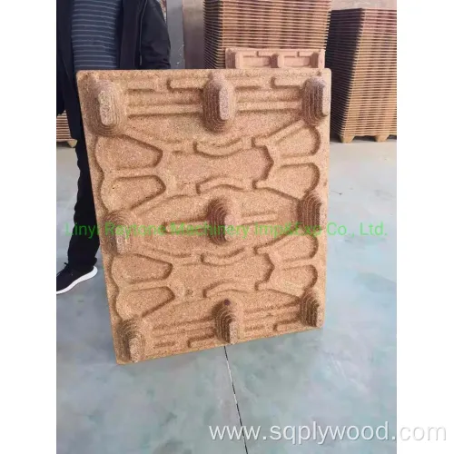Free Fumigation High Pressure Compressed Moulding Wooden Pallet